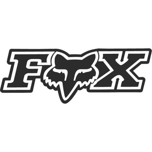 Fox Racing samolepka